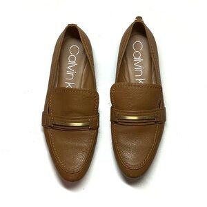 Vintage Calvin Klein Orianna Brown Slip on Loafers